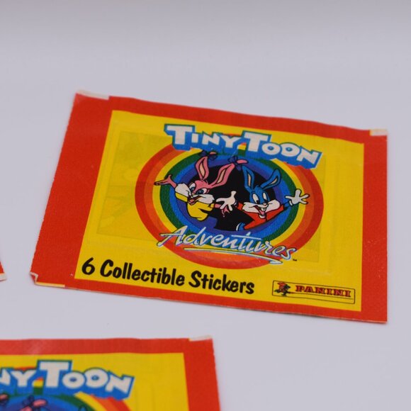 3 x Pack Tiny Toon Adventures 6 Collectible Stickers by Panini Made in Italy - Picture 3 of 7